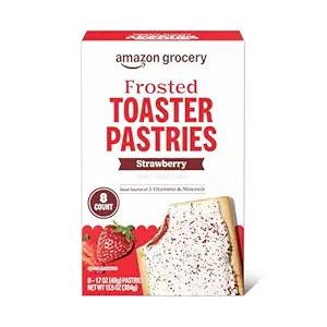 Sample Grocery, Frosted Toaster Pastries, Strawberry, 13.5 Oz, 8 Ct