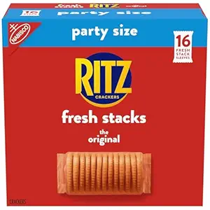 RITZ Fresh Stacks Original Crackers, Party Size, 16 Multi Snack Packs