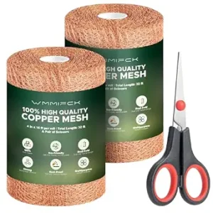 3rd Gen Copper Mesh Rodent Control, 100% Pure Copper Wool for Mice & Slugs