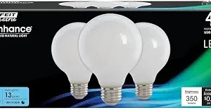 Feit Electric 35949 - G2540W950CA/FIL/3/RP G25 Globe LED Light Bulb