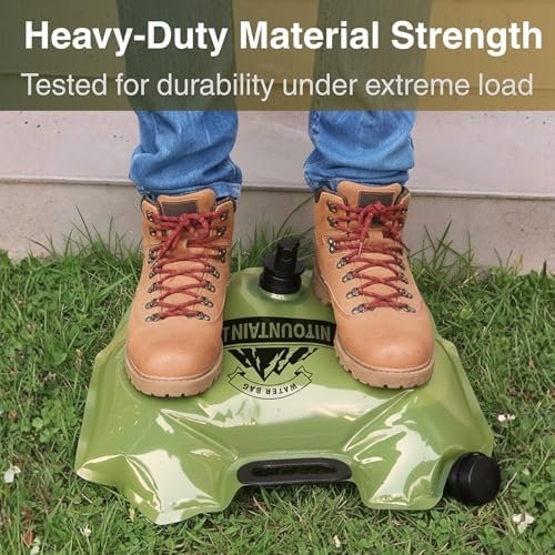 Camping Water Container 2 Gallon Collapsible Water Jug with Spout - Reusable Plastic Flasks, Foldable Empty Gallon Jug for Water Storage, Water Bag for Outdoor Hiking Emergency Prep (1 Pack) - Image 5