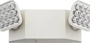 Lithonia Lighting Basics LED Emergency Light, Adjustable Heads 120/277V 1Pk