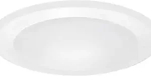Maxxima 7.5" LED Flush Mount Ceiling Light, Round Disk, 1200 Lumens, 5 CCT