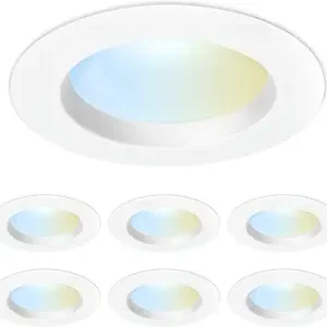 Feit Electric 5/6in LED Recessed Downlight Retrofit Kit, Lumen Adjustable