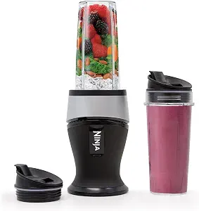 Ninja Fit Compact Personal Blender, 700W, (2) 16oz Cups, QB3001SS