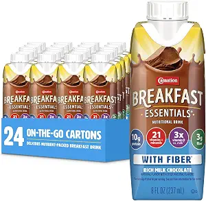 Carnation Breakfast Essentials High Protein Nutritional Drink with Fiber