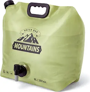 Camping Water Container 2 Gallon Collapsible Water Jug with Spout - Reusable Plastic Flasks, Foldable Empty Gallon Jug for Water Storage, Water Bag for Outdoor Hiking Emergency Prep (1 Pack) - Image 15