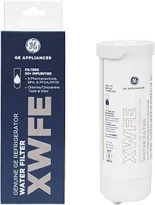 GE XWFE™ Refrigerator Water Filter, Genuine Replacement Filter, 1-pack