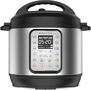 Instant Pot Duo Plus 6 Qt 9-in-1 Electric Pressure Cooker, Stainless Steel