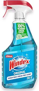 Windex Glass & Window Cleaner Spray Bottle, Original, 23 oz