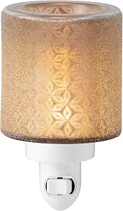 Scentsy Fancy Filigree Wax Warmer, Electric Ceramic Warmer for Wax Melts