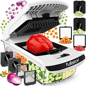 Fullstar Pro Original Vegetable Chopper & Spiralizer, Kitchen Prep Tool