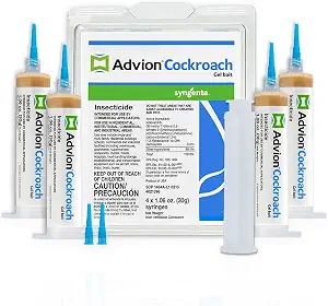 Syngenta 383920 Advion Cockroach Gel Bait 4 X 30 Gram Tubes Roach Control